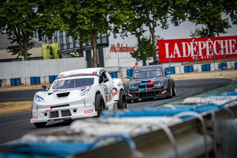 Hugo Mogica au volant de la Mitjet 1300 Evo à Albi