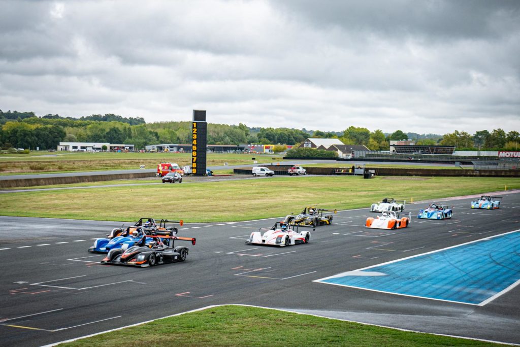 Départ de la course du Free Proto à Nogaro