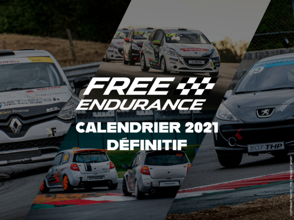 Annonce Free Endurance calendrier 2021 définitif