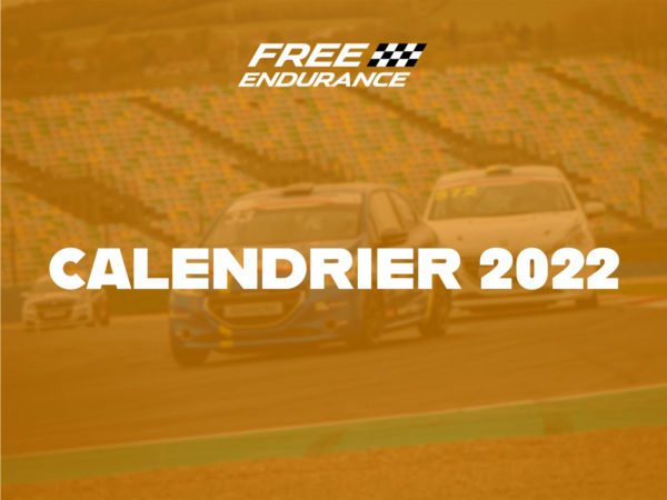 Visuel du calendrier 2022 du Free Endurance