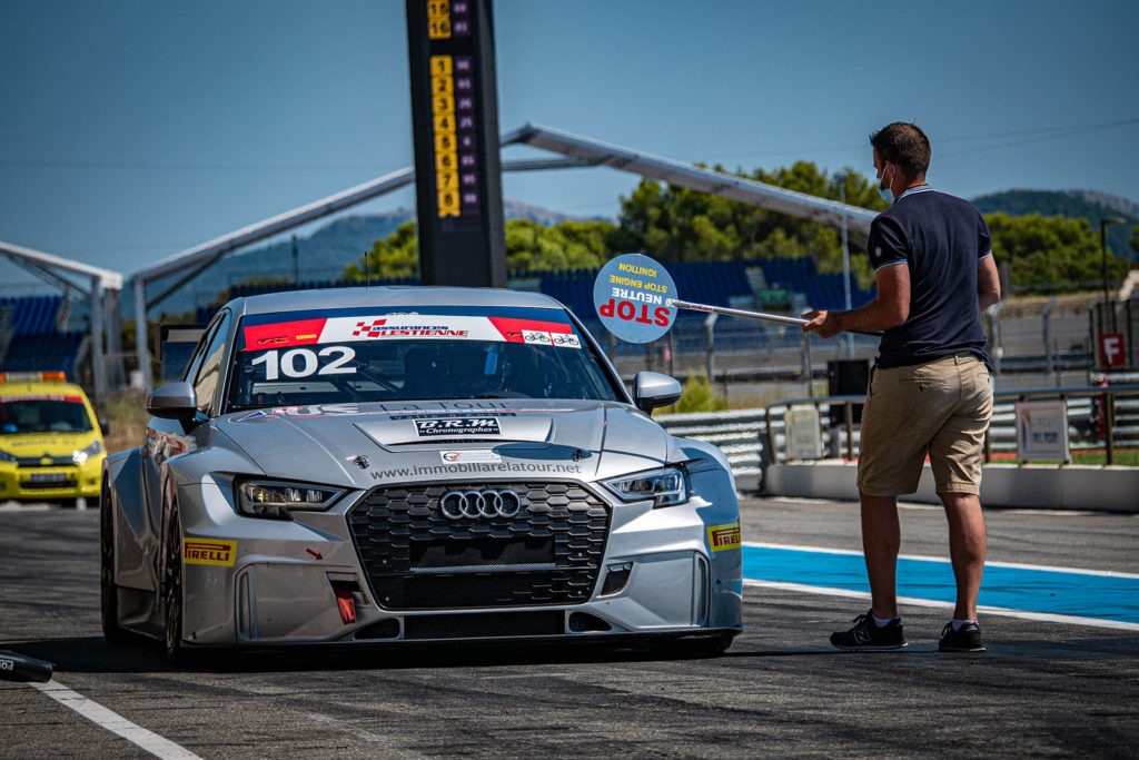 Audi RS3 LMS au Circuit Paul Ricard pour le TTE