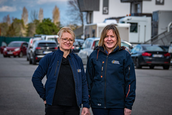 Sandy Dondel et Sylvie Poupard