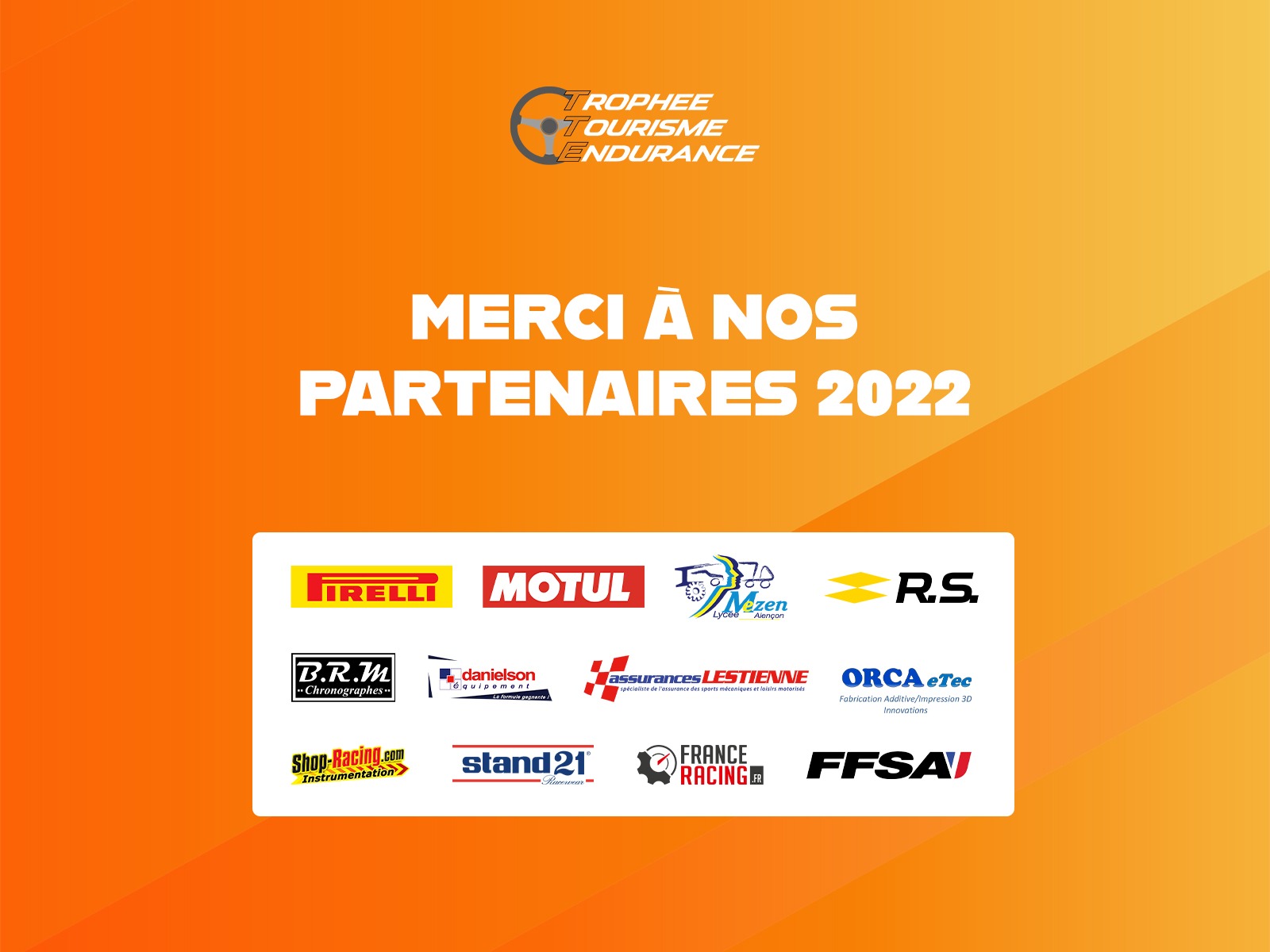 Plan de travail 1 Visuel des partenaires 2022 du TTE
